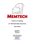 Memtech AT3515 User guide