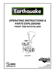 EarthQuake 3300V Operating instructions