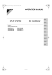 Daikin FHQ100BUV1B Instruction manual