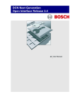 Bosch DCN Next Generation User manual