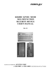 Mustek KB4000 User`s manual