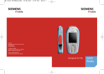 Siemens CX70 Emoty Technical data