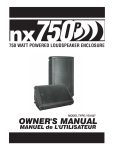 YORKVILLE YS1037 Owner`s manual