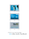 Video Studio Handbook - University of Michigan School of Art and