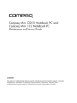 Compaq CQ10-120 System information