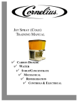 Cornelius JetSpray JS7 Technical information