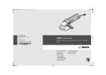 Bosch GWS 6-100 (E) Specifications