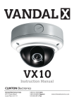 Clinton VX10 Instruction manual