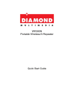 Diamond Multimedia WR300N User manual