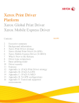 Xerox Print Driver Platform - Fuji Xerox Printers : Home
