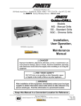 Anetsberger Brothers MG, SG, SGC Specifications