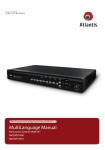 Atlantis NetDVR V400 System information