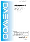Daewoo KOC-1B0K Service manual