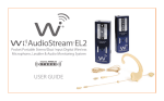 Digital Wireless Stereo AudioStream EL2 User guide