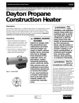 Dayton 3VG80 Operating instructions