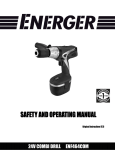 Energer ENF464COM Instruction manual