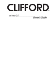 Clifford SMARTWINDOWS 2 Programming instructions
