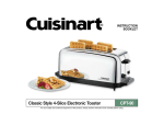 Cuisinart CPT-122 Specifications
