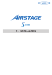 AirStage ARXA25L Unit installation