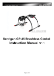 Senrigan GP-35 Instruction manual
