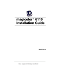 EDNord QMS magicolor Plus Installation guide