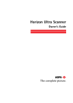 AGFA Horizon Ultra Scanner Technical information