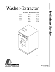 Alliance Laundry Systems HC25MC2 Service manual