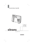 Siemens sitrans LU01 Instruction manual