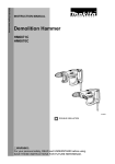 Makita HM0870C Instruction manual