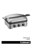 Cuisinart GR4NU Specifications