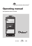 Automatic Heating Gasogen Technical data