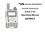 Vertex Standard VXA-710 Specifications