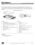 Compaq ProLiant DL170h G6 QuickSpecs