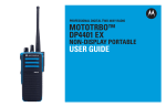 Motorola MOTOTRBO DP4401 User guide