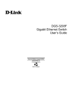 D-Link DES-3208 User`s guide
