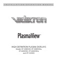Vidikron VP-6500VHD Owner`s manual