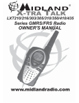 Midland LXT210 Owner`s manual