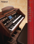 Roland Atelier AT-90SL Specifications