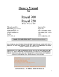 Royal 900 Royal 720