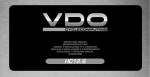 VDO Cyclecomputing HC12.6 Instruction manual