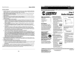 Campbell Hausfeld CHN104 Operating instructions