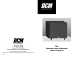 Dcm TB1 Specifications