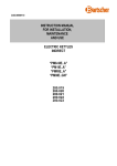 Bartscher PM8-9IE Instruction manual