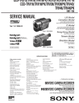 Zoom 1/3 Inch CCD Day & Night 180x COLOR  CAMERA Service manual