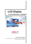 Cima CL-55KMF10 Operating instructions