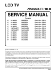 Magnavox 19MF330B - Service manual