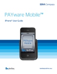 VeriFone PAYWARE MOBILE 1.0004 User guide