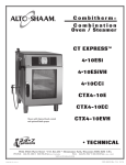 Alto-Shaam 10-10-ESi Service manual