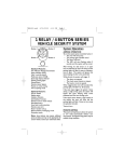 1 relay / 4 button series - Black Widow Vehicle Security Systems