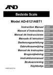 A&D AD-6121ABT1 Instruction manual
